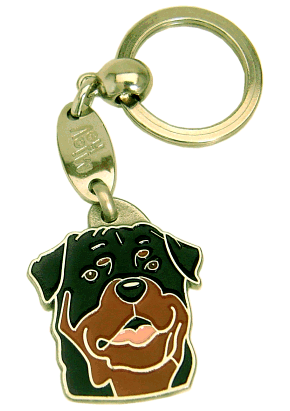 ROTTWEILER - Placa grabada, placas identificativas para perros grabadas MjavHov.